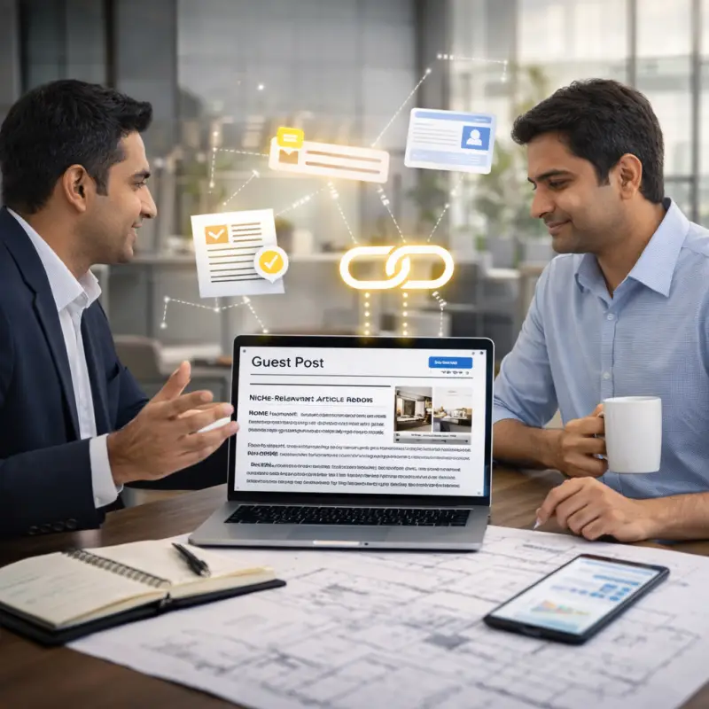 Content creation and manual outreach