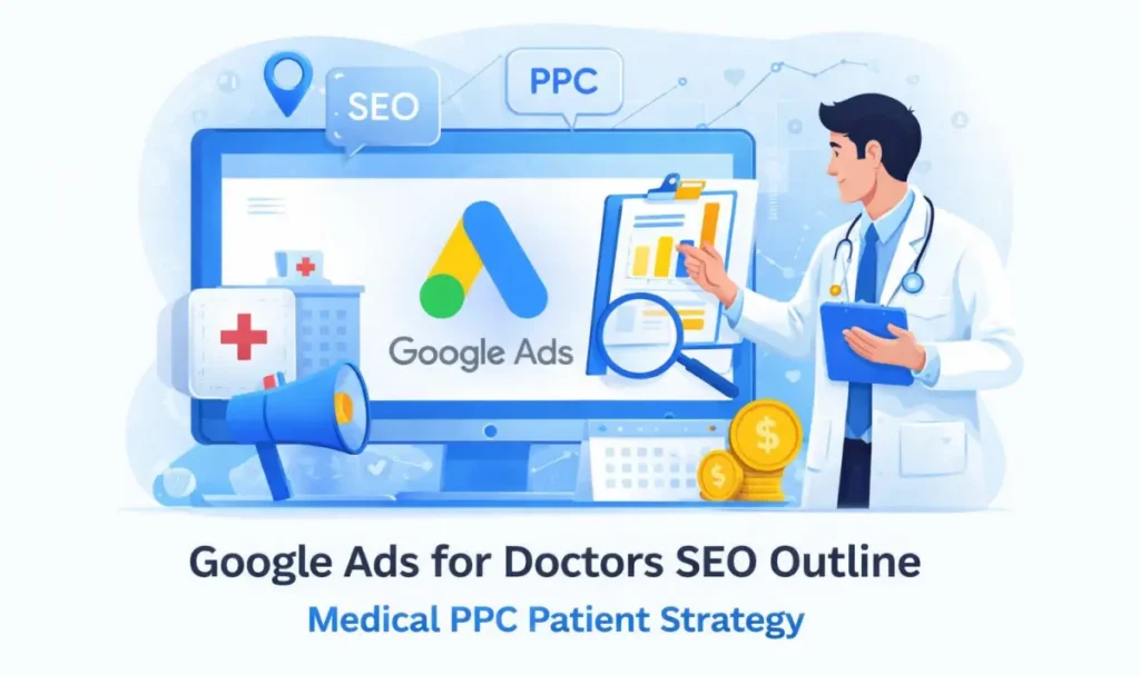 Google Ads for Doctors SEO Outline: Complete Strategy to Get More Patients from Medical PPC